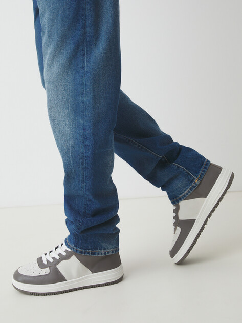 Мужские высокие кеды TENDANCE, Артикул TTFY6571R-01, серый | 4258647. Ракурс 2