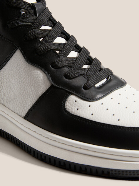 Мужские высокие кеды TENDANCE, Артикул TTFY6571R-01, черный | 4258651. Ракурс 4