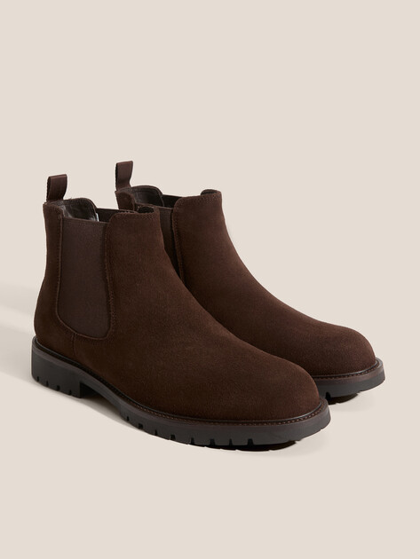 Мужские челси TENDANCE, Артикул TTJZHS248-2, темно-коричневый | 4258791. Ракурс 3