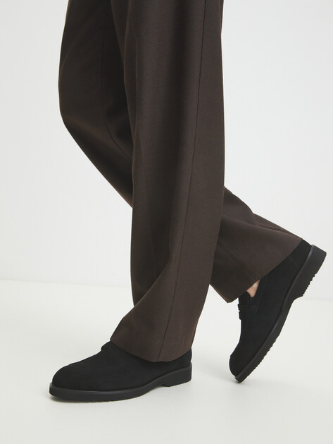 Мужские лоферы TENDANCE, Артикул TTTYT193-135, черный | 4258885. Ракурс 2 Мужские лоферы TENDANCE, Артикул TTTYT193-135, черный | 4258885. Ракурс 2