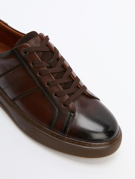 Мужские кеды TENDANCE, Артикул TTLZ202-504, темно-коричневый | 4259029. Ракурс 6