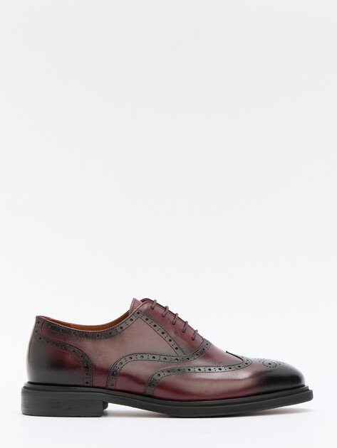 Мужские оксфорды TENDANCE, Артикул TTLZ2038-509, бордовый | 4259048. Ракурс 3 Мужские оксфорды TENDANCE, Артикул TTLZ2038-509, бордовый | 4259048. Ракурс 3