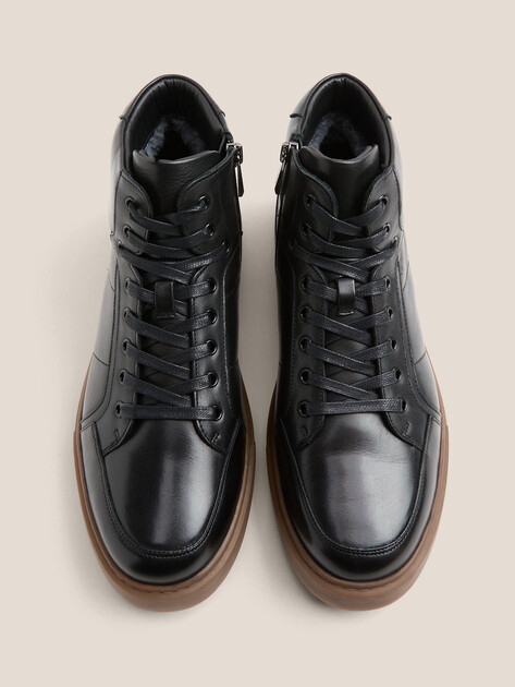 Мужские высокие кеды TENDANCE, Артикул TTGD908T-24, черный | 4259246. Ракурс 5 Мужские высокие кеды TENDANCE, Артикул TTGD908T-24, черный | 4259246. Ракурс 5