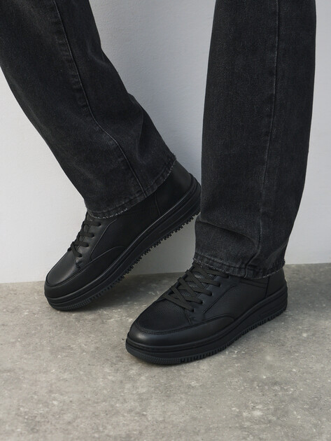 Мужские высокие кеды TENDANCE, Артикул TTJHFC00-1A, черный | 4259251. Ракурс 6