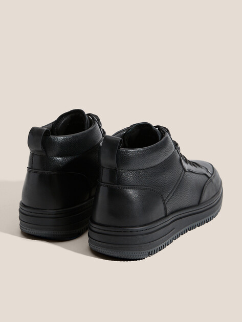 Мужские высокие кеды TENDANCE, Артикул TTJHFC00-1A, черный | 4259251. Ракурс 5