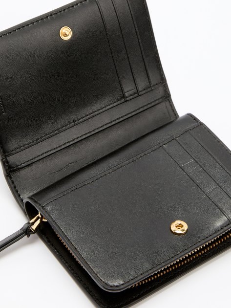 Женское портмоне MARC JACOBS THE MINI COMPACT WALLET, Артикул 2S3SMP003S01, черный | 4259277. Ракурс 4