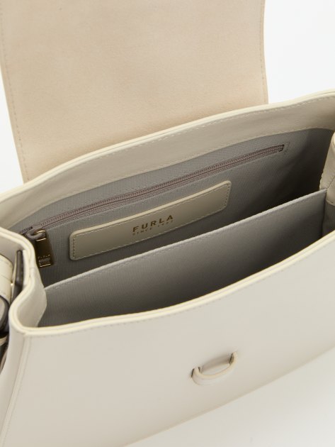 Женская сумка на плечо FURLA, Артикул FURLA NUVOLA S SHOULDER BAG, бледно-серый | 4259717. Ракурс 6 Женская сумка на плечо FURLA, Артикул FURLA NUVOLA S SHOULDER BAG, бледно-серый | 4259717. Ракурс 6