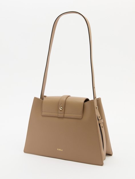 Женская сумка на плечо FURLA, Артикул FURLA NUVOLA S SHOULDER BAG, серовато-бежевый | 4259720. Ракурс 5 Женская сумка на плечо FURLA, Артикул FURLA NUVOLA S SHOULDER BAG, серовато-бежевый | 4259720. Ракурс 5
