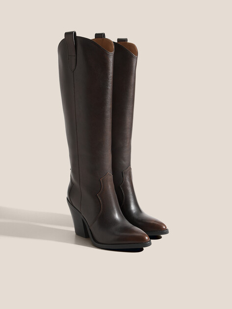 Высокие казаки TENDANCE, Артикул CLF801K-06, шоколадный | 4261408. Ракурс 3 Высокие казаки TENDANCE, Артикул CLF801K-06, шоколадный | 4261408. Ракурс 3