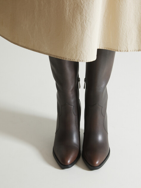 Высокие казаки TENDANCE, Артикул CLF801K-06, темно-коричневый | 4261464. Ракурс 7 Высокие казаки TENDANCE, Артикул CLF801K-06, темно-коричневый | 4261464. Ракурс 7