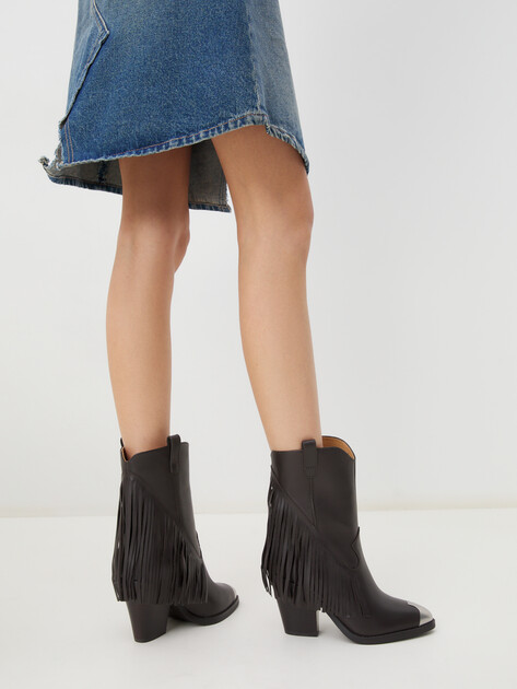 Казаки TENDANCE, Артикул CLF801K-08, темно-коричневый | 4261850. Ракурс 2