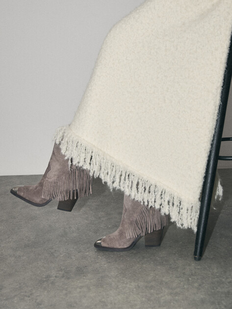 Казаки TENDANCE, Артикул CLF801K-08, серо-коричневый | 4261890. Ракурс 6