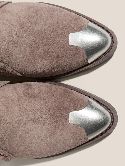 Казаки TENDANCE, Артикул CLF801K-08, серо-коричневый | 4261890. Ракурс 3