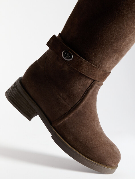 Женские полусапоги TENDANCE, Артикул CLF813K-01, темно-коричневый | 4262421. Ракурс 6 Женские полусапоги TENDANCE, Артикул CLF813K-01, темно-коричневый | 4262421. Ракурс 6