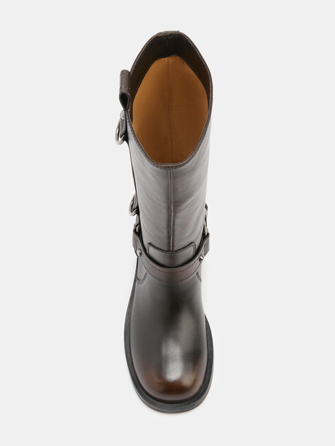 Женские полусапоги TENDANCE, Артикул CLF807K-05, темно-коричневый | 4262714. Ракурс 5