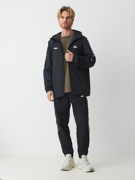Мужская ветровка KAPPA, Артикул 129488, черный | 4263238. Ракурс 2 Мужская ветровка KAPPA, Артикул 129488, черный | 4263238. Ракурс 2