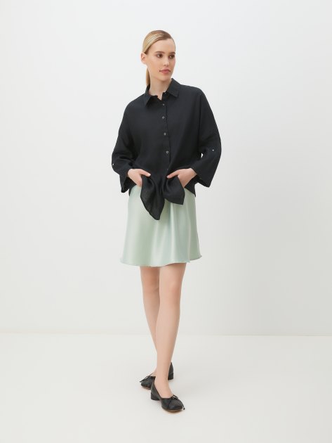 Женская рубашка MAISON DAVID, Артикул BLN922, черный | 4263348. Ракурс 5