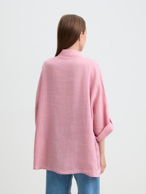 Женская рубашка MAISON DAVID, Артикул BLN922, розовый | 4263390. Ракурс 4