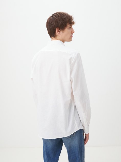 Мужская рубашка MAISON DAVID, Артикул BLN926-1A, белый | 4263915. Ракурс 4