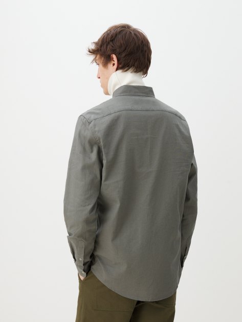 Мужская рубашка MAISON DAVID, Артикул BLN926-1A, темно-серый | 4263943. Ракурс 4