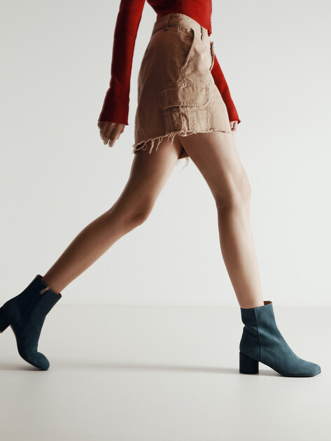 Ботильоны TENDANCE, Артикул CLF821B-12, сине-серый | 4264442. Ракурс 2