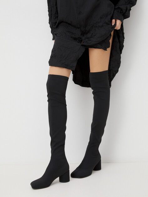 Ботфорты TENDANCE, Артикул CLF821T-16, черный | 4264517. Ракурс 2 Ботфорты TENDANCE, Артикул CLF821T-16, черный | 4264517. Ракурс 2