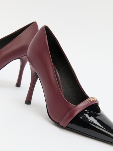 Женские туфли FURLA FURLA CORE, Артикул YI81FCD, бордовый | 4265783. Ракурс 6 Женские туфли FURLA FURLA CORE, Артикул YI81FCD, бордовый | 4265783. Ракурс 6