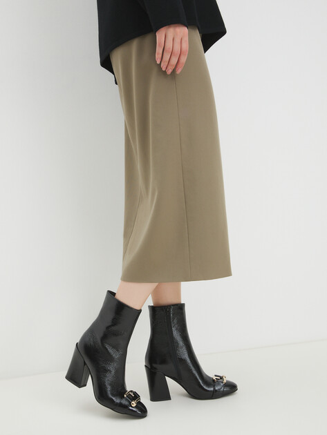 Ботильоны FURLA FURLA NUVOLA, Артикул YI68FNU, черный | 4265887. Ракурс 2