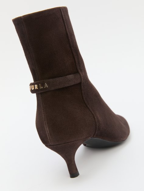 Ботильоны FURLA FURLA CORE, Артикул YG60FCD, темно-коричневый | 4265895. Ракурс 6 Ботильоны FURLA FURLA CORE, Артикул YG60FCD, темно-коричневый | 4265895. Ракурс 6