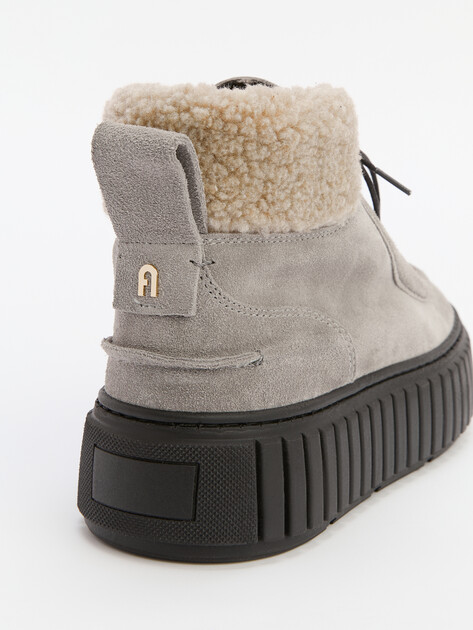 Женские ботинки FURLA FURLA SNOW PARABOOT, Артикул YI91SNW, бежево-серый | 4266848. Ракурс 6