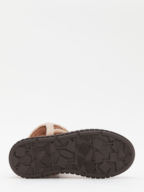 Женские угги FURLA FURLA SNOW SKI BOOT, Артикул YI95SNW, темно-коричневый | 4266897. Ракурс 4