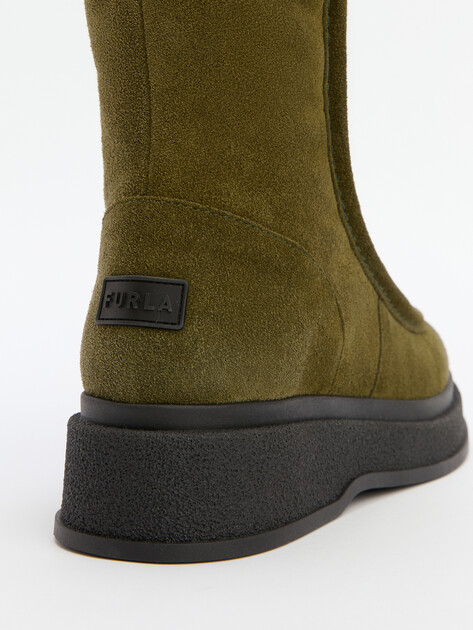 Женские ботинки FURLA FURLA WARM PARABOOT, Артикул YI83WRM, хаки | 4266963. Ракурс 6