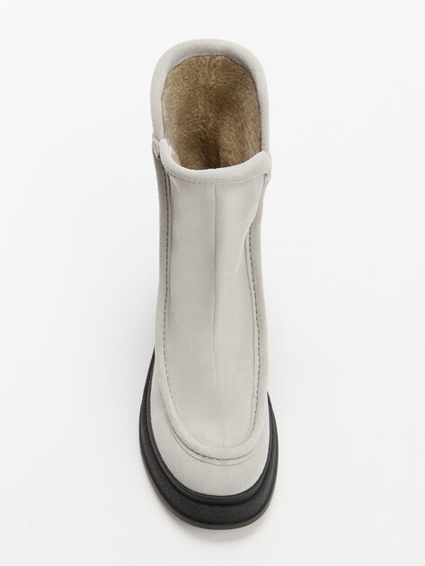 Женские ботинки FURLA FURLA WARM PARABOOT, Артикул YI83WRM, бледно-серый | 4266971. Ракурс 4 Женские ботинки FURLA FURLA WARM PARABOOT, Артикул YI83WRM, бледно-серый | 4266971. Ракурс 4