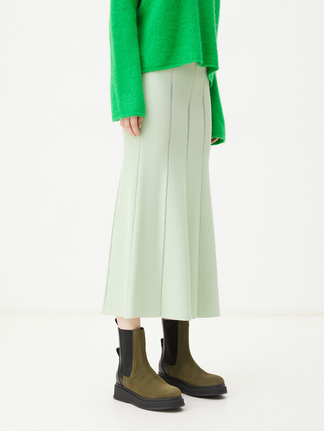 Женские челси FURLA FURLA WARM CHELSEA BOOT, Артикул YI85WRM, темно-зеленый | 4267004. Ракурс 2