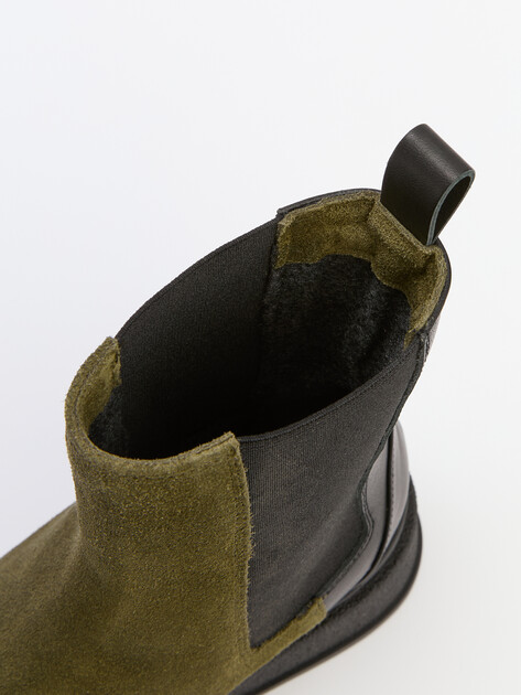 Женские челси FURLA FURLA WARM CHELSEA BOOT, Артикул YI85WRM, темно-зеленый | 4267004. Ракурс 5