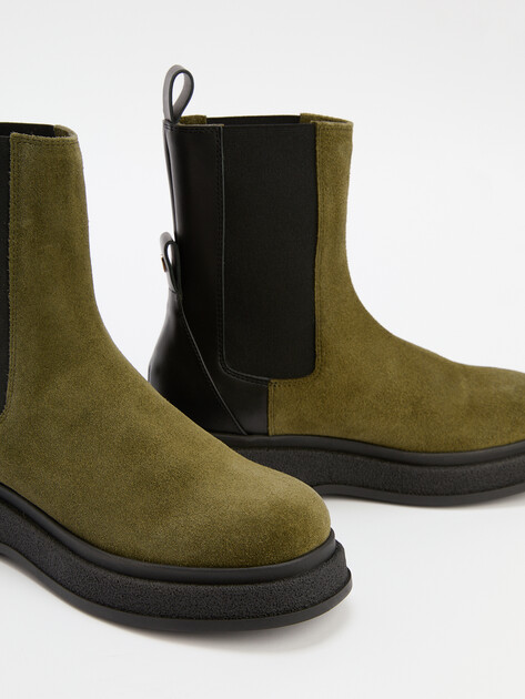 Женские челси FURLA FURLA WARM CHELSEA BOOT, Артикул YI85WRM, темно-зеленый | 4267004. Ракурс 6