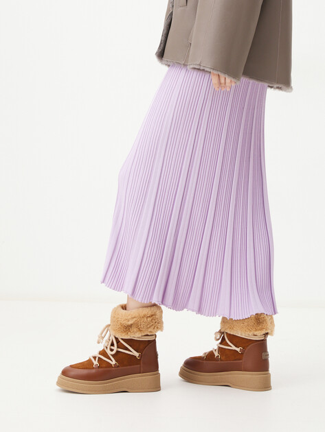 Женские ботинки FURLA FURLA WARM SKI BOOT, Артикул YI86WRM, оранжево-коричневый | 4267037. Ракурс 2 Женские ботинки FURLA FURLA WARM SKI BOOT, Артикул YI86WRM, оранжево-коричневый | 4267037. Ракурс 2