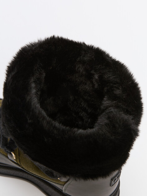 Женские ботинки FURLA FURLA WARM SKI BOOT, Артикул YI86WRM, темно-зеленый | 4267045. Ракурс 5