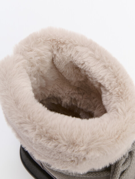 Женские ботинки FURLA FURLA WARM SKI BOOT, Артикул YI86WRM, бежево-серый | 4267053. Ракурс 5