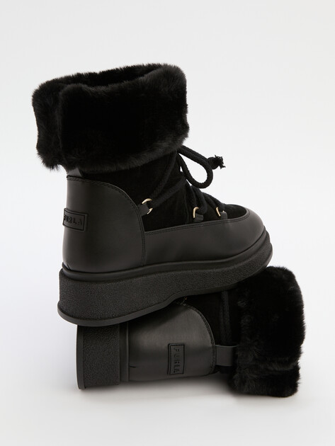 Женские ботинки FURLA FURLA WARM SKI BOOT, Артикул YI86WRM, черный | 4267069. Ракурс 6