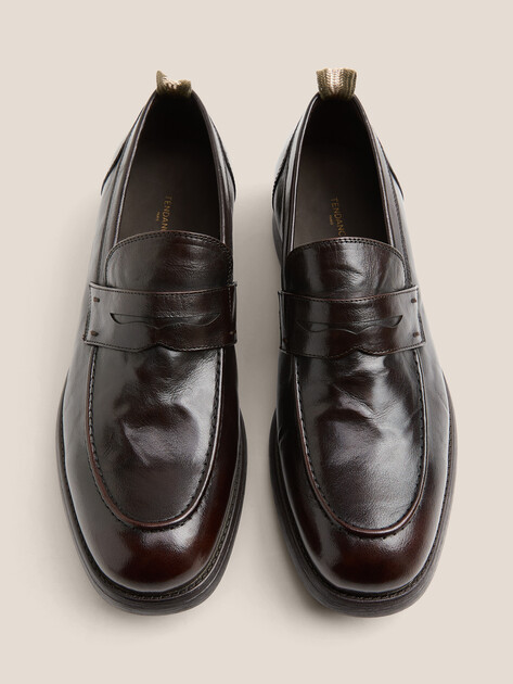 Мужские лоферы TENDANCE, Артикул LD5699A-703, темно-коричневый | 4267395. Ракурс 5