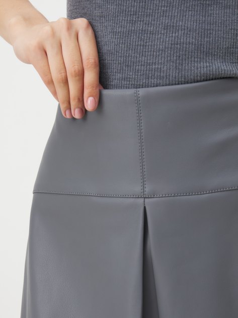 Юбка мини MAISON DAVID ISABELLE_P, Артикул ISABELLE_P, серый | 4268227. Ракурс 3