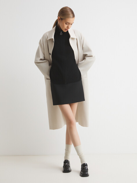 Женский кардиган MAISON DAVID, Артикул BN616-3, черный | 4268672. Ракурс 2