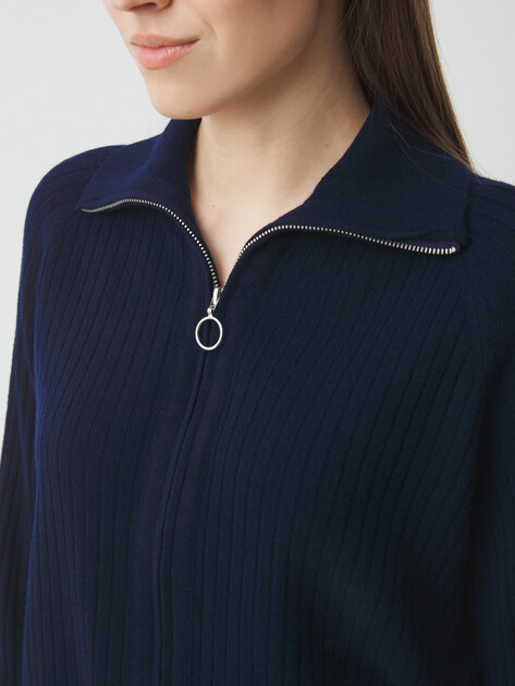 Женский кардиган MAISON DAVID, Артикул BN616-3, темно-синий | 4268679. Ракурс 3