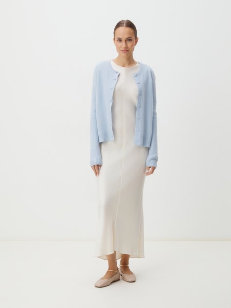 Женский кардиган MAISON DAVID, Артикул 2023-181, светло-голубой | 4268750. Ракурс 2