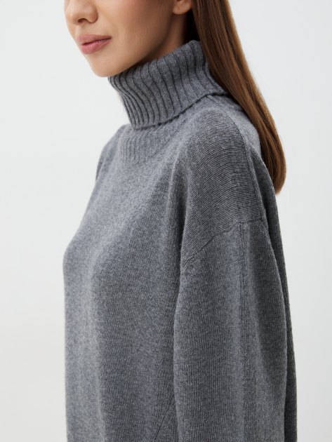 Женский свитер MAISON DAVID, Артикул Jacket-1, темно-серый | 4269028. Ракурс 3