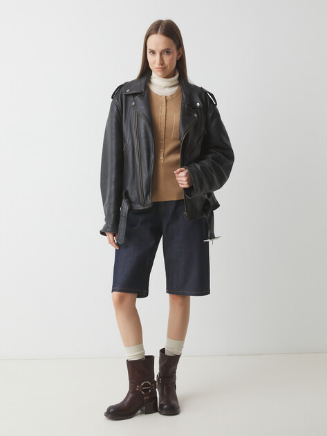 Женский джемпер MAISON DAVID, Артикул BN720-2, темно-бежевый | 4269108. Ракурс 2 Женский джемпер MAISON DAVID, Артикул BN720-2, темно-бежевый | 4269108. Ракурс 2