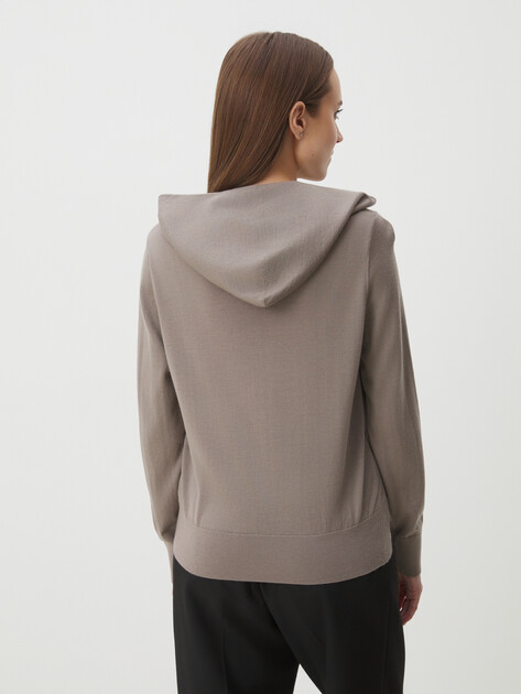 Женский кардиган MAISON DAVID, Артикул BN862, пыльно-бежевый | 4269151. Ракурс 4 Женский кардиган MAISON DAVID, Артикул BN862, пыльно-бежевый | 4269151. Ракурс 4