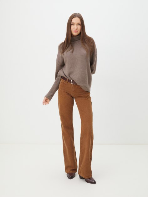 Женский свитер MAISON DAVID, Артикул 2023-177, серо-коричневый | 4269231. Ракурс 2 Женский свитер MAISON DAVID, Артикул 2023-177, серо-коричневый | 4269231. Ракурс 2