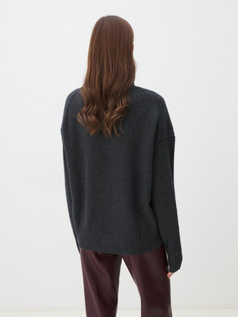 Женский свитер MAISON DAVID, Артикул 2023-177, темно-серый | 4269252. Ракурс 4 Женский свитер MAISON DAVID, Артикул 2023-177, темно-серый | 4269252. Ракурс 4